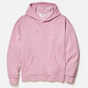 Marine Layer Cloud 9 Fleece Relaxed Lilac Hoodie Men's Medium